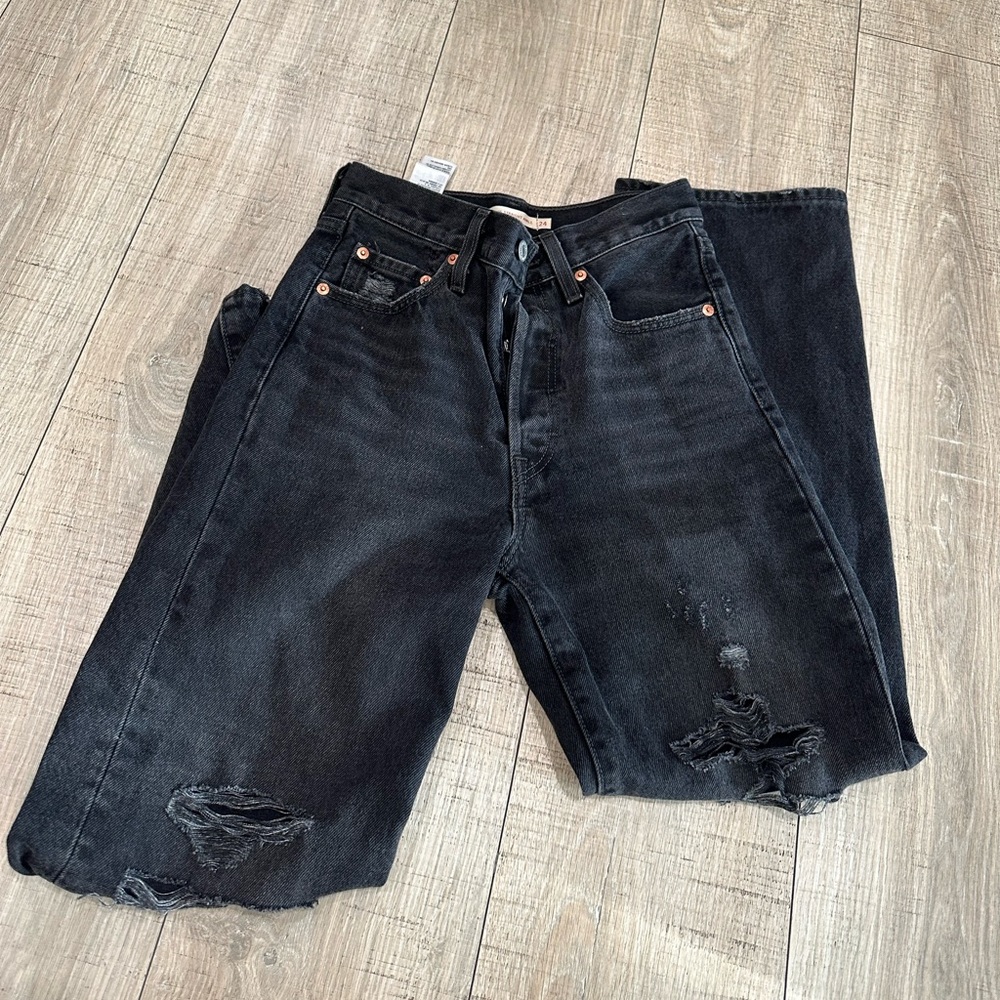Levi’s ribcage straight ankle